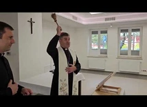 Kołobrzeg - Ośrodek Caritas "Przystań Podczele" - poświęcenie po gruntownym remoncie