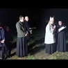 Poświęcenie placu budowy kościoła w Krępie Słupskiej