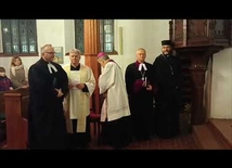 Inauguracja Wigilijnego Dzieła Pomocy Dzieciom - początek nabożeństwa