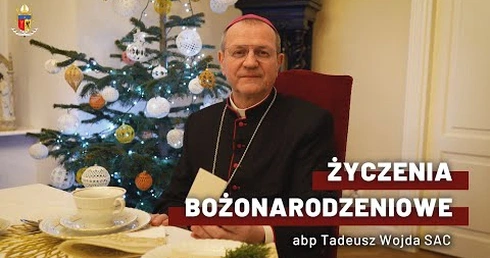 Życzenia na Boże Narodzenie - abp Tadeusz Wojda SAC
