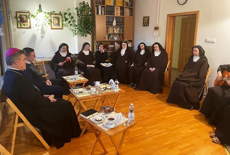 Kolęda w kalsztorze w Bornem