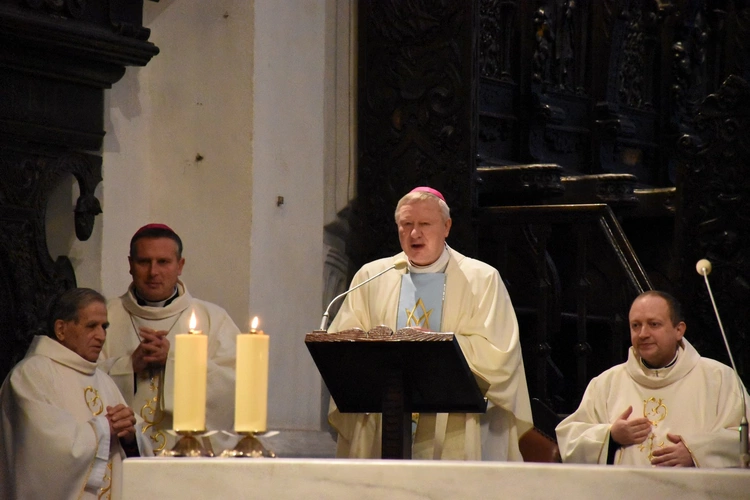 Msza św. w 11. rocznicę sakry bp. Wiesława Szlachetki 