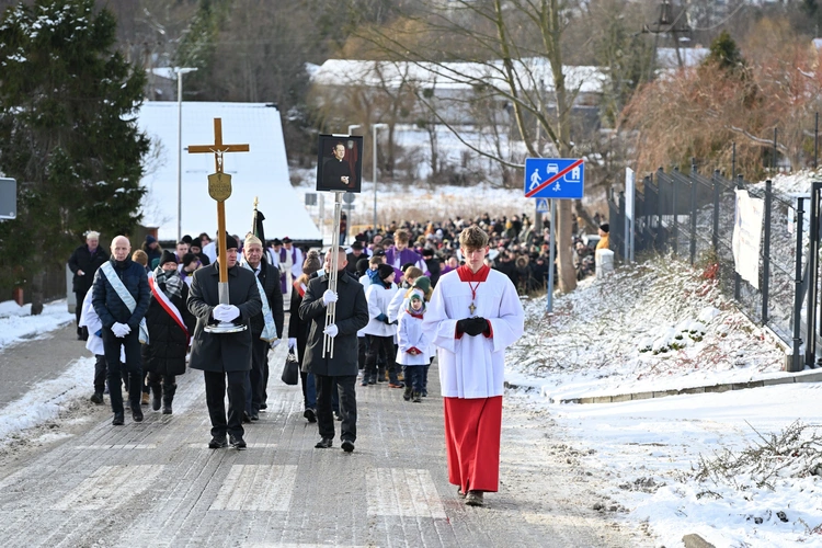 Pogrzeb straszyńskiego proboszcza