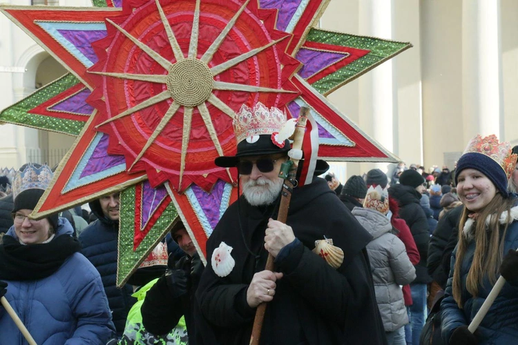 Orszak na ulicach Lublina