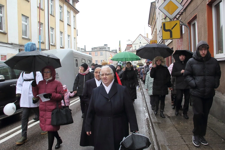 Karliński Orszak Trzech Króli - przemarsz