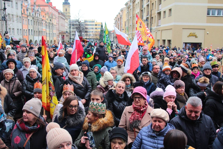Książę i Królowie wspólnie w orszaku