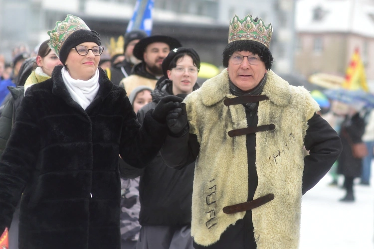 Olsztyn. Orszak Trzech Króli
