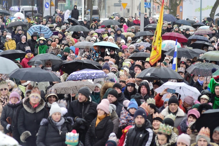 Olsztyn. Orszak Trzech Króli