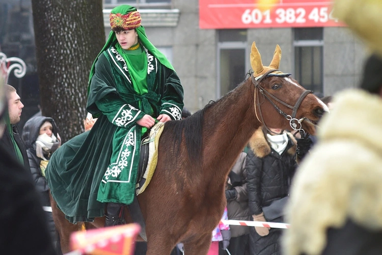 Olsztyn. Orszak Trzech Króli