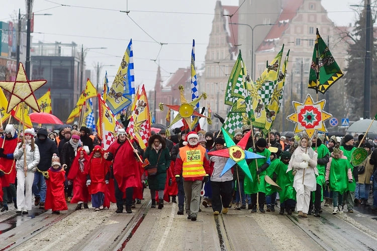 Olsztyn. Orszak Trzech Króli