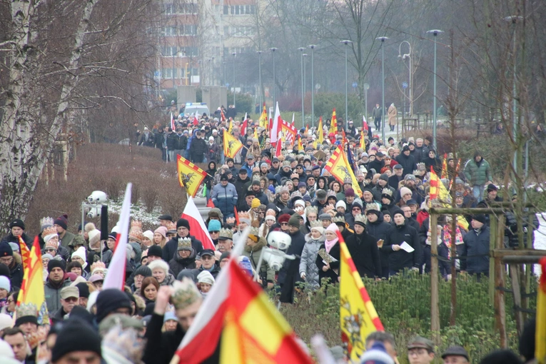 Płock. Orszak Trzech Króli - cz. II