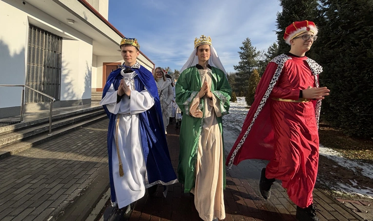 I Trzej Królowie ze Wschodu przybyli
