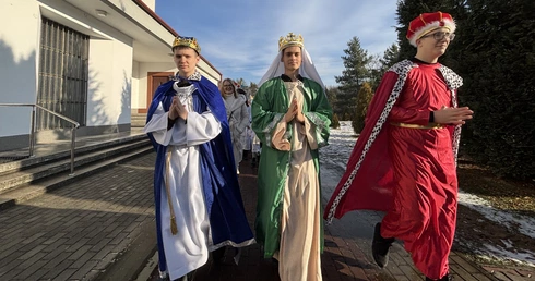 I Trzej Królowie ze Wschodu przybyli