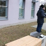 Waga niemowlęca na szlaku symboli Radomia