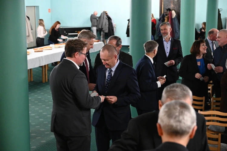 Spotkanie opłatkowo-noworoczne środowiska akademickiego