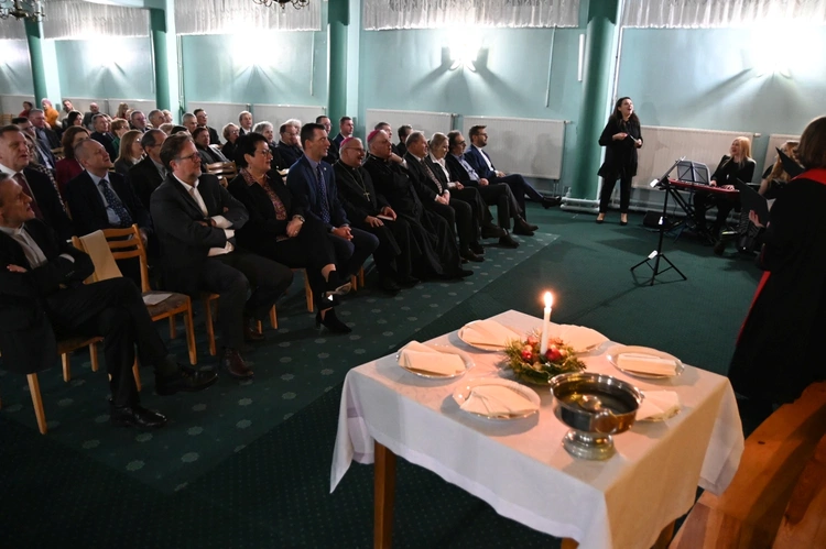 Spotkanie opłatkowo-noworoczne środowiska akademickiego