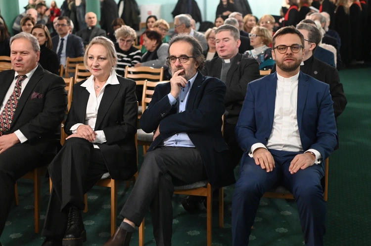 Spotkanie opłatkowo-noworoczne środowiska akademickiego