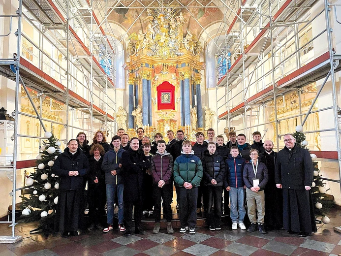 	Uczestnicy grudniowych rekolekcji.