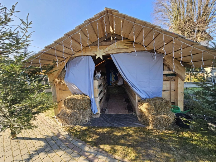 Żywa szopka w Niedźwiedzy