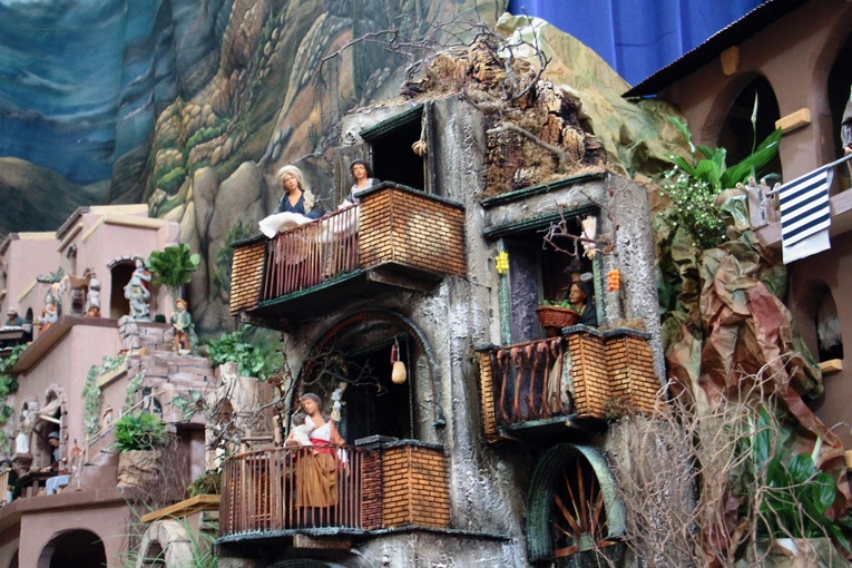 Ruchoma szopka w sanktuarium w Alwerni