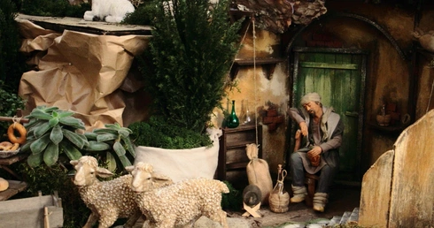 Ruchoma szopka w sanktuarium w Alwerni