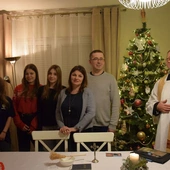 Wizyta duszpasterska u państwa Zielińskich w Radomiu.