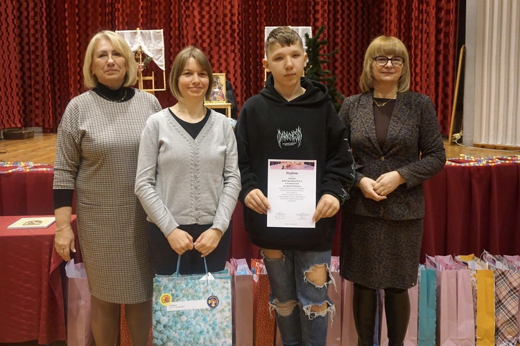 Gala XXIV Międzyszkolnego Przeglądu Inscenizacji Bożonarodzeniowych  - wręczenie nagród 