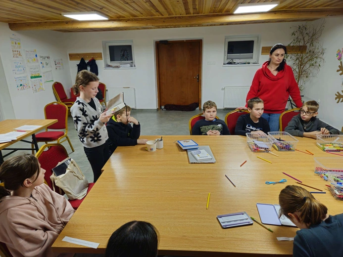 Kółko czytelnicze w Polnej