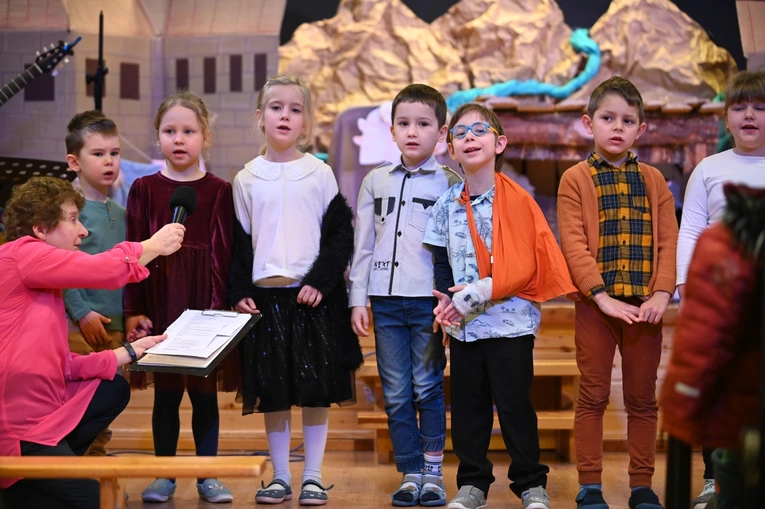 Kolędowanie przedszkolaków z Opola