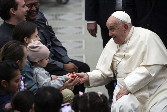 Franciszek podczas środowej audiencji generalnej