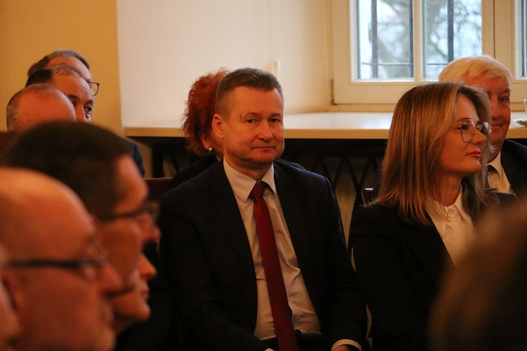 Płock. Spotkanie samorządowców u bp. Stułkowskiego