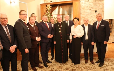 Płock. Spotkanie samorządowców u bp. Stułkowskiego