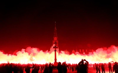 Dla Maryi i Polski zawsze razem! - Patriotyczna Pielgrzymka Kibiców