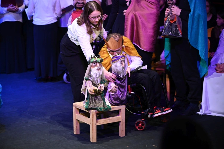 Jasełka dla przyjaciół Fundacji "L'Arche"