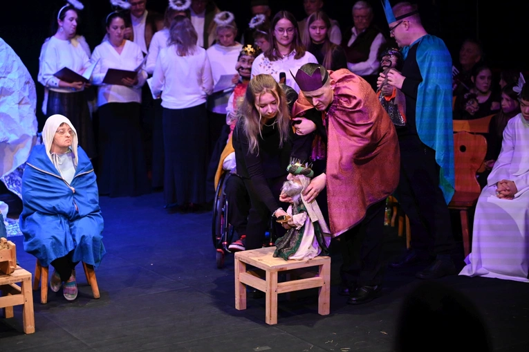 Jasełka dla przyjaciół Fundacji "L'Arche"