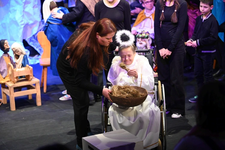 Jasełka dla przyjaciół Fundacji "L'Arche"