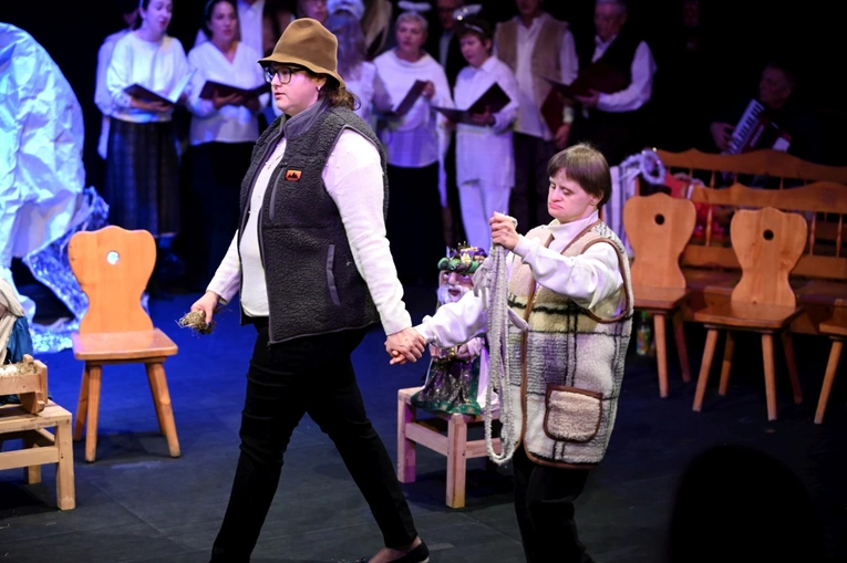 Jasełka dla przyjaciół Fundacji "L'Arche"