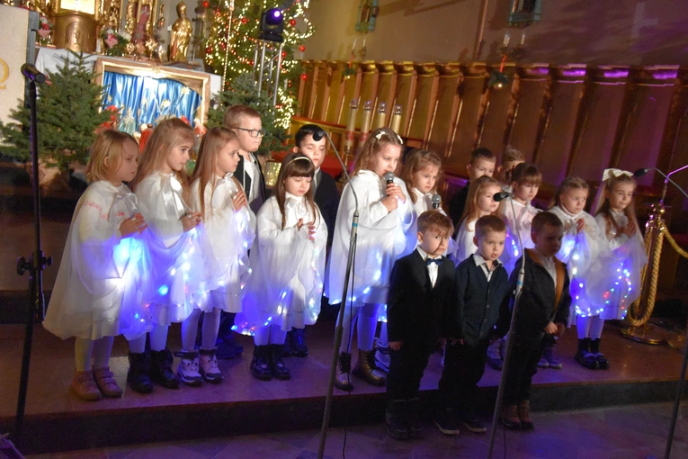 Przasnysz. Kolędowanie w farze