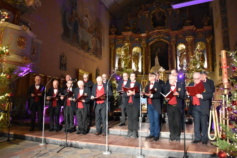 Przasnysz. Kolędowanie w farze