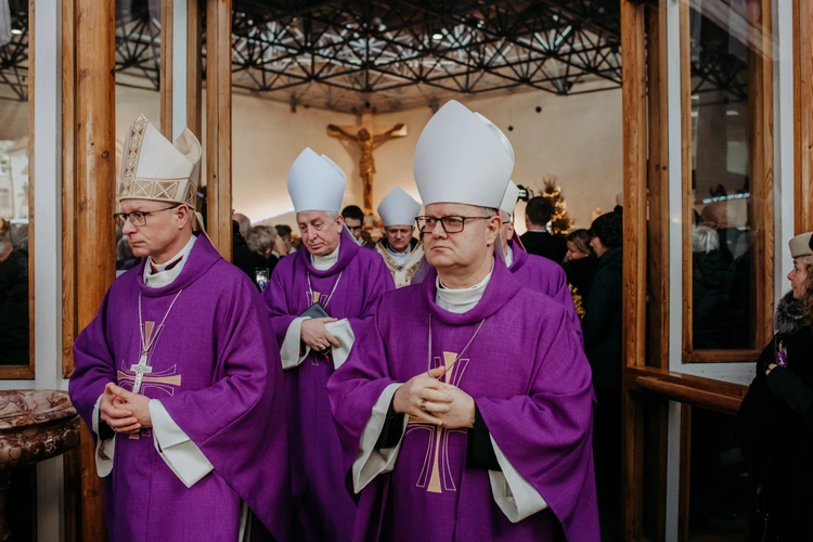 Ostatnie pożegnanie ks. Edmunda Skalskiego