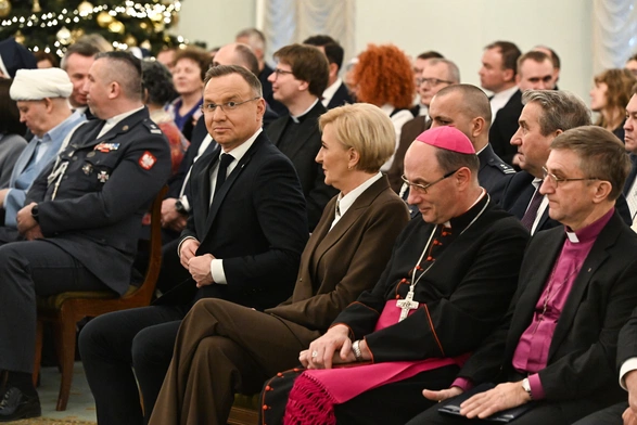 Podczas spotkania noworocznego