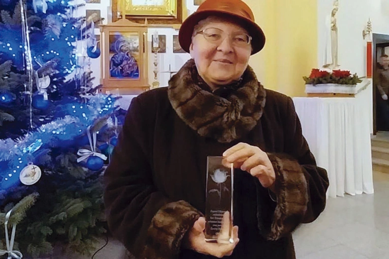 Eugenia Oleszczuk została wyróżniona Kryształową Różą.
