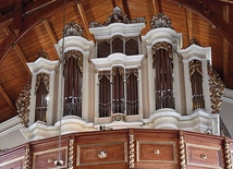 	Instrument posiada 16 głosów.