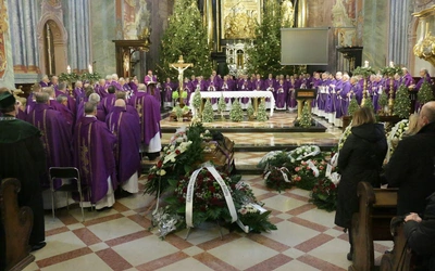 Pożegnanie ks. prof. Edwarda Walewandra