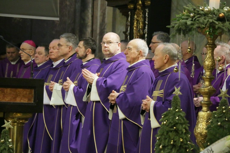 Pożegnanie ks. prof. Edwarda Walewandra