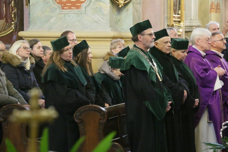 Pożegnanie ks. prof. Edwarda Walewandra