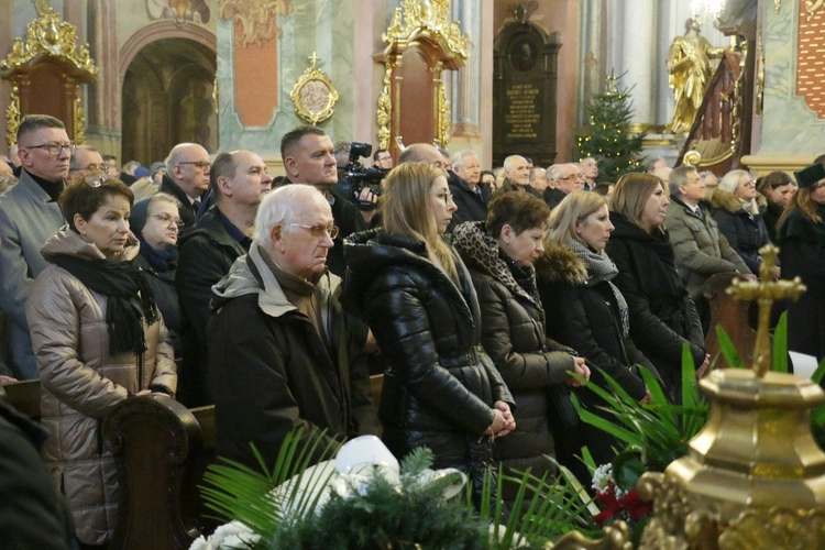 Pożegnanie ks. prof. Edwarda Walewandra