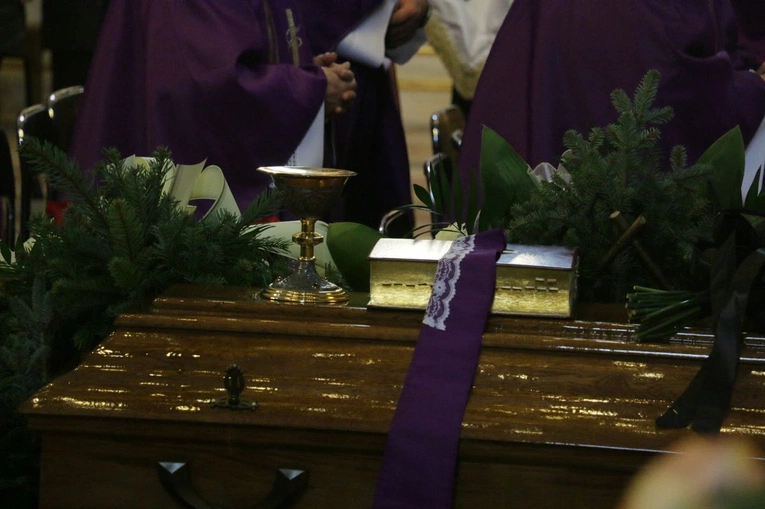 Pożegnanie ks. prof. Edwarda Walewandra