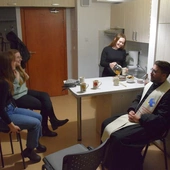 Z kolędą w akademiku