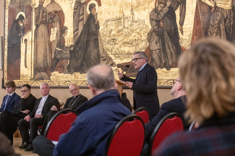 Spotkanie abp. A. Galbasa z dziennikarzami
